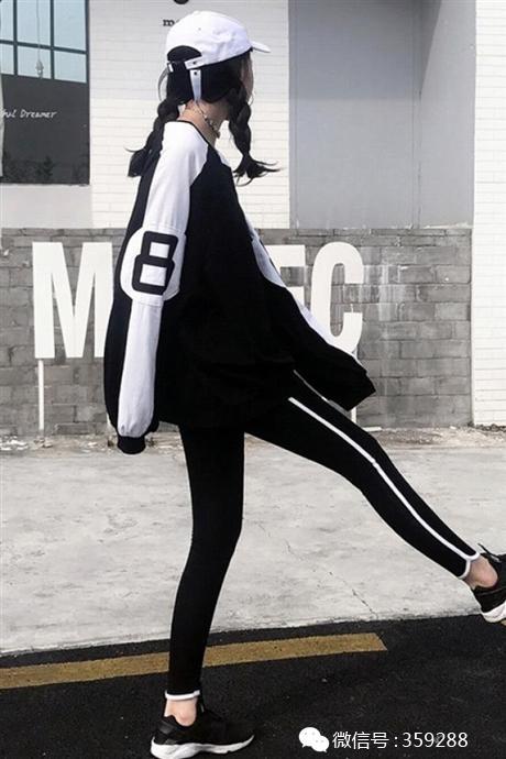 韩国网红黑色长袖女装,黑色长袖女装，网红穿搭新潮流